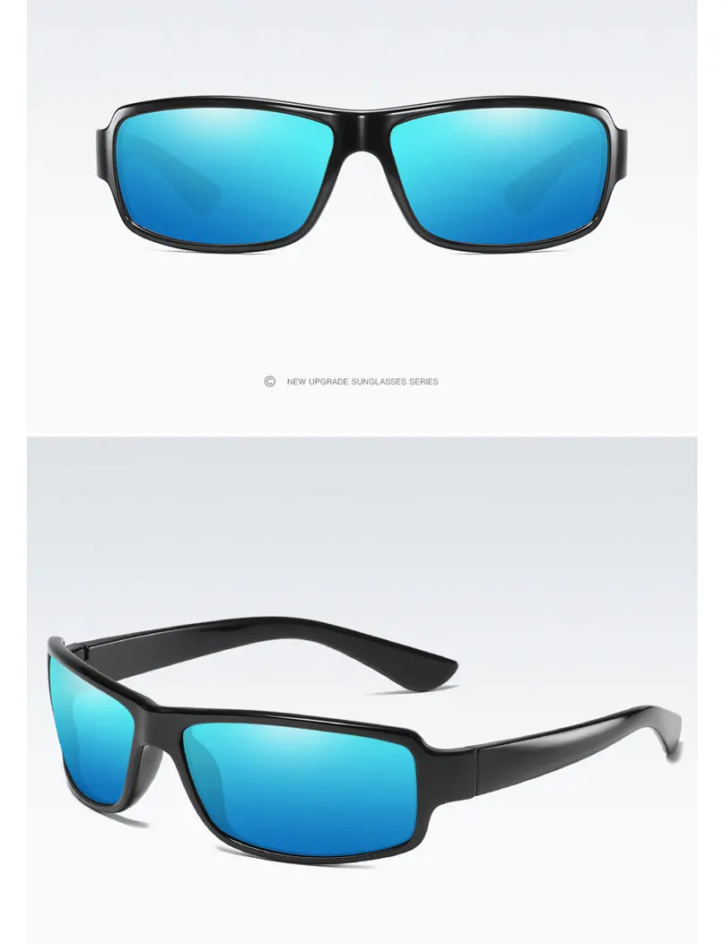 SIMPRECT, Ретро стиль, поляризационные солнцезащитные очки, мужские,, Ретро стиль, солнцезащитные очки, квадратные, зеркальные, солнцезащитные очки для мужчин, антибликовые, водительские очки