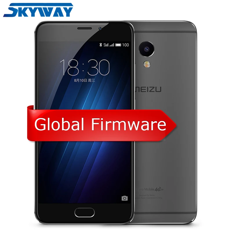 Meizu M3E M1E, 32 ГБ, 3 Гб, глобальная ПЗУ, OTA MTK Helio P10, четыре ядра, мобильный телефон на Android, 5,5 дюймов, камера МП