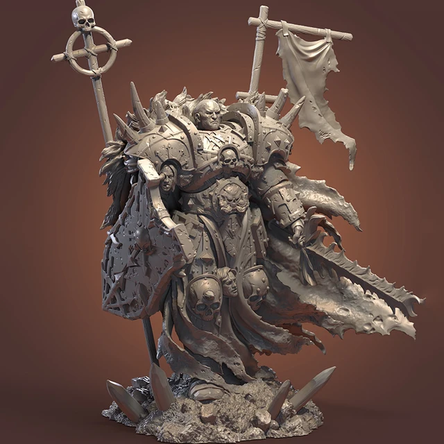 1/24 ancient warrior fantasy stand    Resin figure Model kits Miniature gk Unassembly Unpainted 4