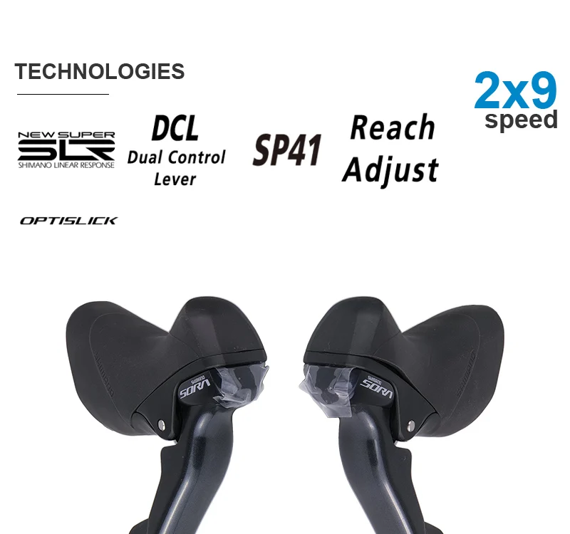 SHIMANO SORA R3000 2х9 скоростной механический групсет