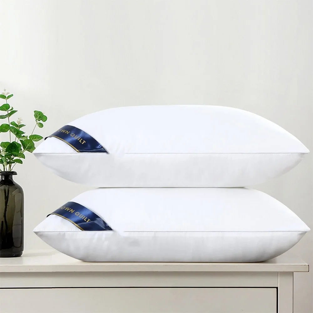 Five-star Hotel  Cervical Pillow Hilton Pillow Pillow Dormitory Adult Gift Pillow Pillow Sleeping Neck PillowThrow Pillows 2
