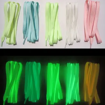 

Colorful Fluorescent Shoelaces Luminous Shoelaces Polyester Shoe Rope Luminous Shoelace Rainbow Shoelaces