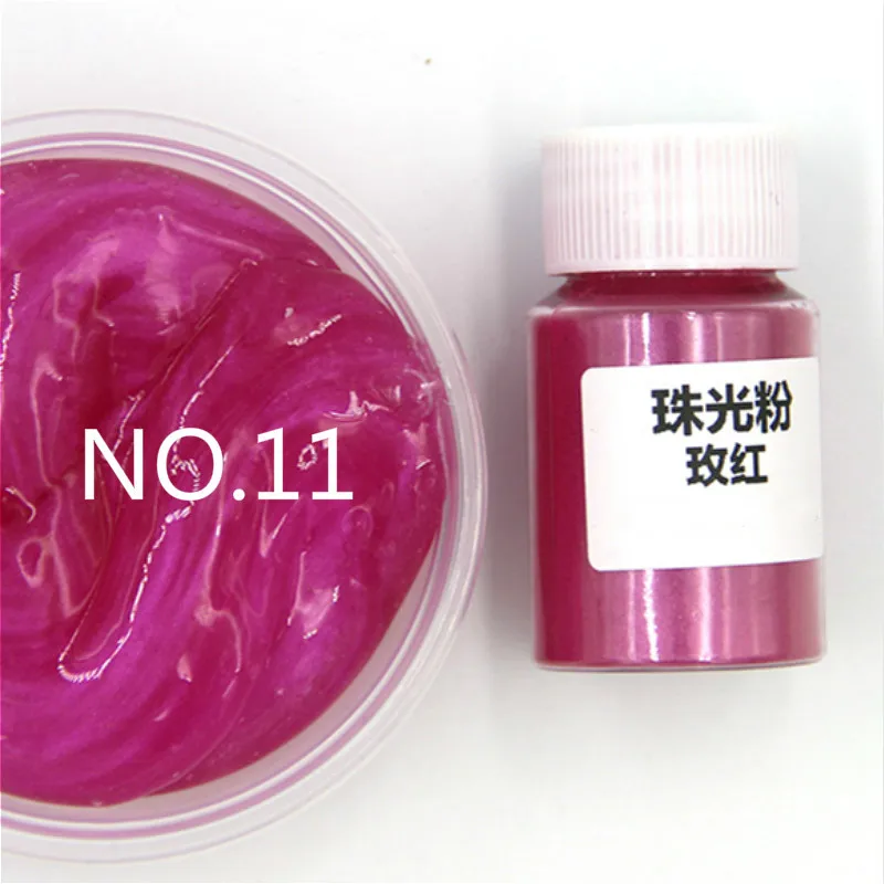Diy Handmade Pearlescent Mica Powder Epoxy Resin Dye Pearl Pigment Resin Glue Pigments Material Crystal Mold