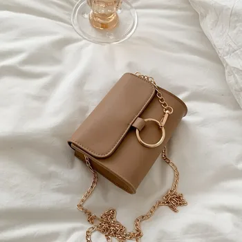 

Women's Mini Bag Messenger Bag 2020 New Small Square Bag Korean Chain Bag Shoulder Bag
