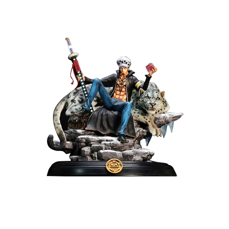 Экшн фигурка GK из ПВХ аниме Trafalgar Law снежный леопард коллекционная игрушечная