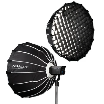 

Nanlite Forza 60 Softbox Accessories with Bowen Mount Round Fabric Grid for Nanlite Forza 60 Light