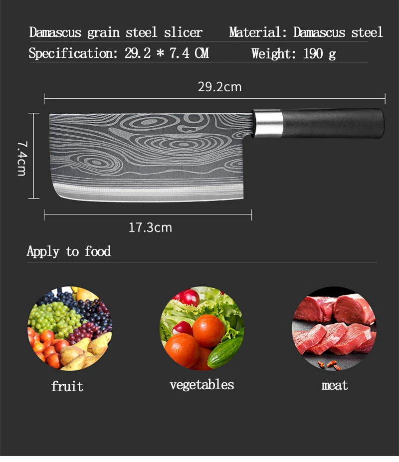 ZASSHU high quality 8 inches in utility knife laser Damascus steel kitchen knives sharp knife knife gift