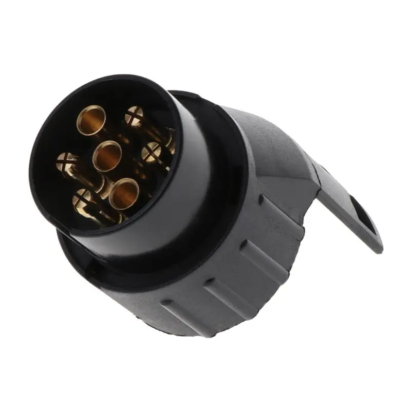 7 Pin автомобильный прицеп розетка 7-полюсный разъем проводки 12V фаркоп буксировки караван грузовик заглушка автомобильного электронные аксессуары для RV