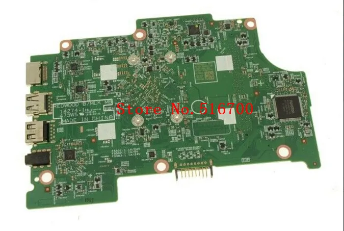 Carte Mere CN-0YMX7F для Dell Inspiron 3152 системная плата ноутбука 1,6 ГГц Материнская плата YMX7F 0YMX7F