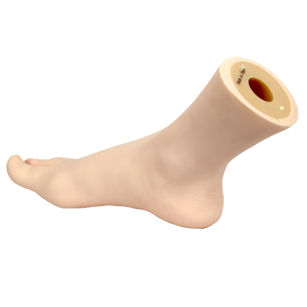 

Professional Flexible Soft Silicone Massage Hands And Feet Mannequin With Nails Model Hand Practice Tool Practice Foot Model