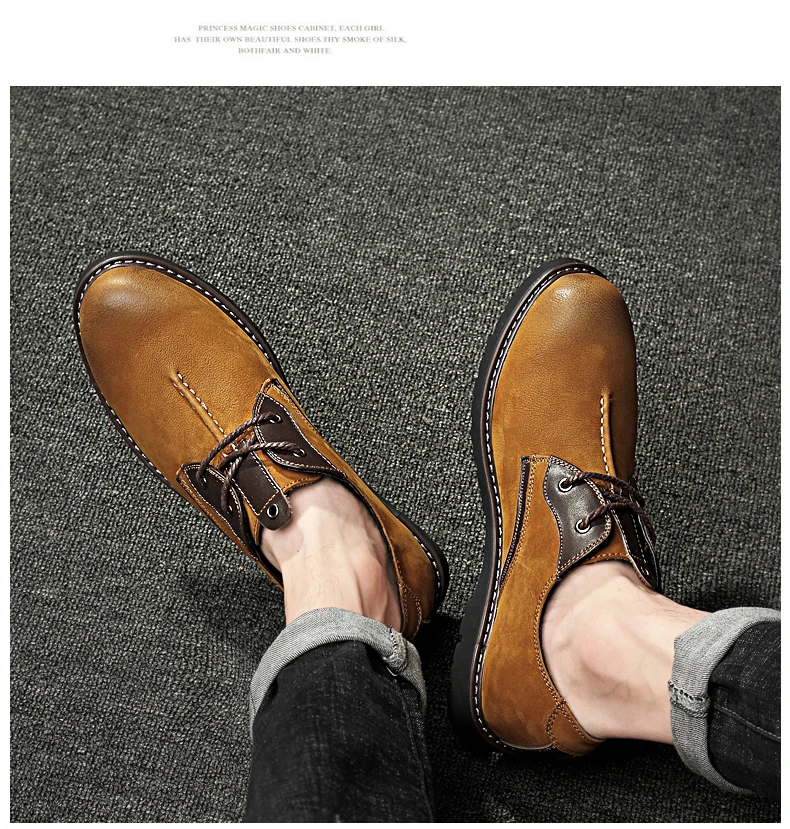 

Men Shoes Fashion Male Sneakers Casual Street leather Men Shoes Brand Man Footwear Business Work Shoes