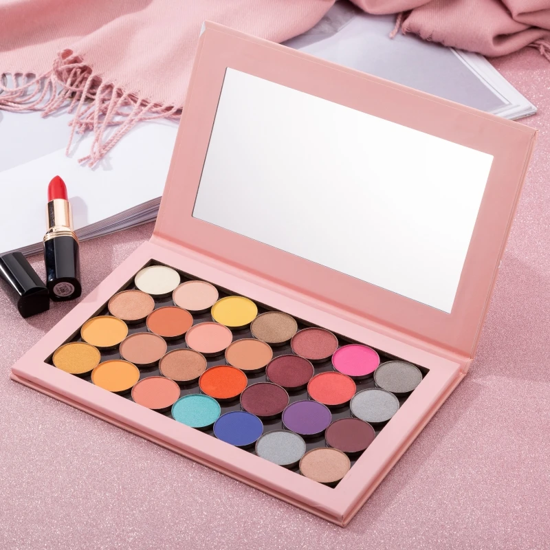 

Makeup 28 Colors Magnet Eye Shadow Pearly Matte Eyeshadow Palette Waterproof Anti-sweat Anti-stain Lasting