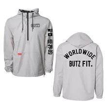 Muscle Brother осенняя и зимняя спортивная уличная водонепроницаемая куртка мужская Тонкая Водонепроницаемая ветровка с капюшоном с длинными рукавами пальто Custo