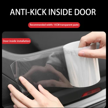 

Door Anti-Collision Scotch Tape Strip Invisible Universal Type Edge Anti-Scratch Protection Body Film Adhesive Car Anti-Scratch