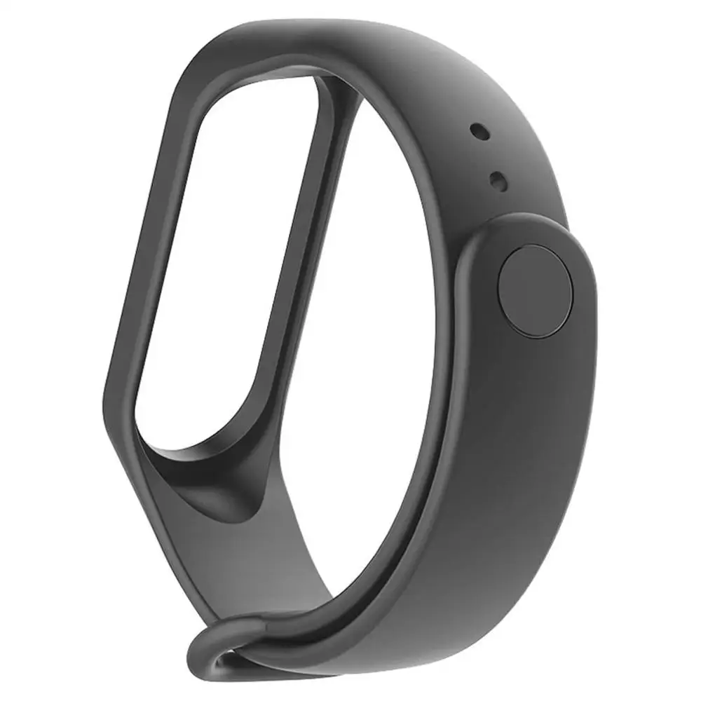 Цветной модный браслет для Xiaomi Mi, ремешок 4, замена спортивного ремешка, замена для силиконового ремешка - Цвет: Platinum steel ash