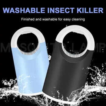 

Fashion Mosquito Lamp USB Moths Killer 5W Creative Pest Bug Mosquito Light Delicate Zapper Insect Trap Voiceless Flying Insects
