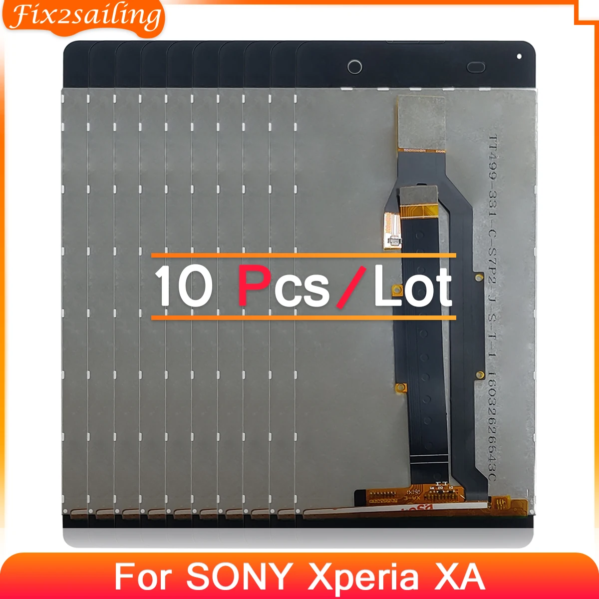 10 шт./Лот высококачественный ЖК-дисплей 5 0 дюйма для Sony Xperia XA F3111 F3113 F3115 сенсорный