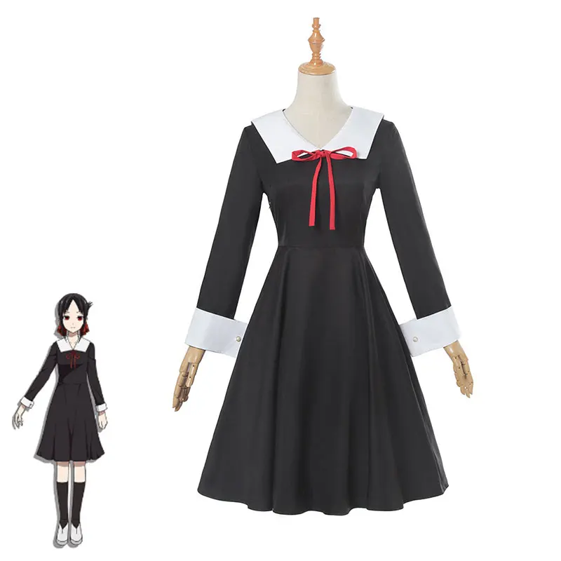 2019 Kaguya-sama: Love is War Косплей Костюм Кагуя шиномия Аниме Chika костюм Школьная форма для