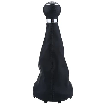 

6 Speed Gear Shift Knob Gaiter Boot Cover Kit Gear Shift Knob for TOURAN 2003-2010 CADDY II 2 MK2