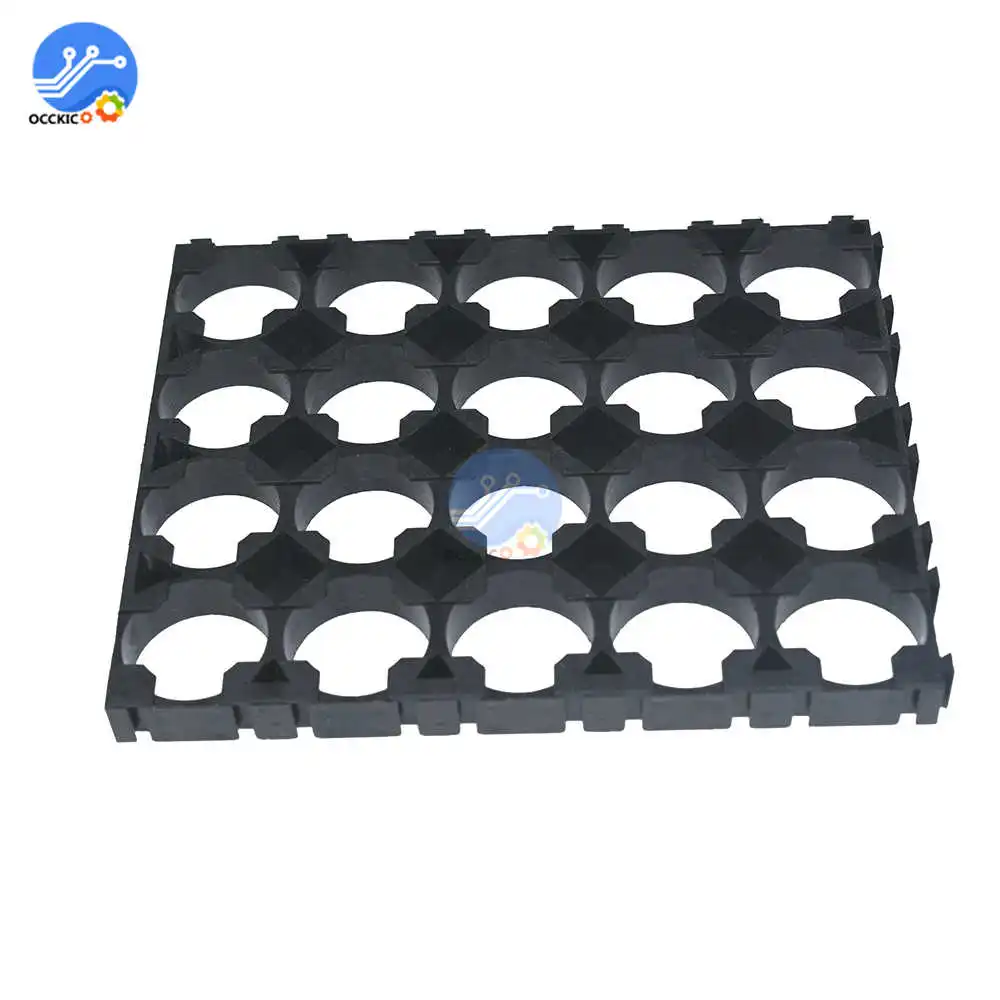 10 шт. пластиковые разделители для батарей 18650 4 Х5 клетка|cell spacer 18650|spacer 18650battery pack