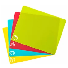 Tragbare Schneid Matte Set Bunte Küche Schneiden Bord Set Super Einfach Sauber Moderne Schneiden Platten Schöne Flexible Nicht-Stick