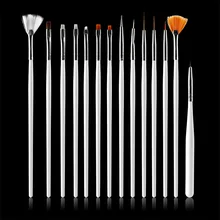 Товары для Маникюрный Инструмент для маникюра, ручка для рисования/маникюрные Fluoresent маркер 15 набор/Хуа bi специальное предложение