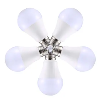 

ICOCO Household Lighting Industrial Lighting Led Bulb E27 Led Bulb 8W White Light Bulb 5Pcs