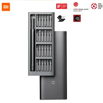 Oryginalny Xiaomi Mijia 24 w 1 zestaw precyzyjnych wkrętaków 60HRC bity magnetyczne Xiaomi zestaw narzędzi do naprawy domu Xiomi Mijia tanie i dobre opinie CN (pochodzenie) Gotowa do działania WEJŚCIE 2 KANAŁY