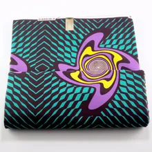 Хлопок нигерийский воск ткани Африканский абстрактный модный DIY воск ткань