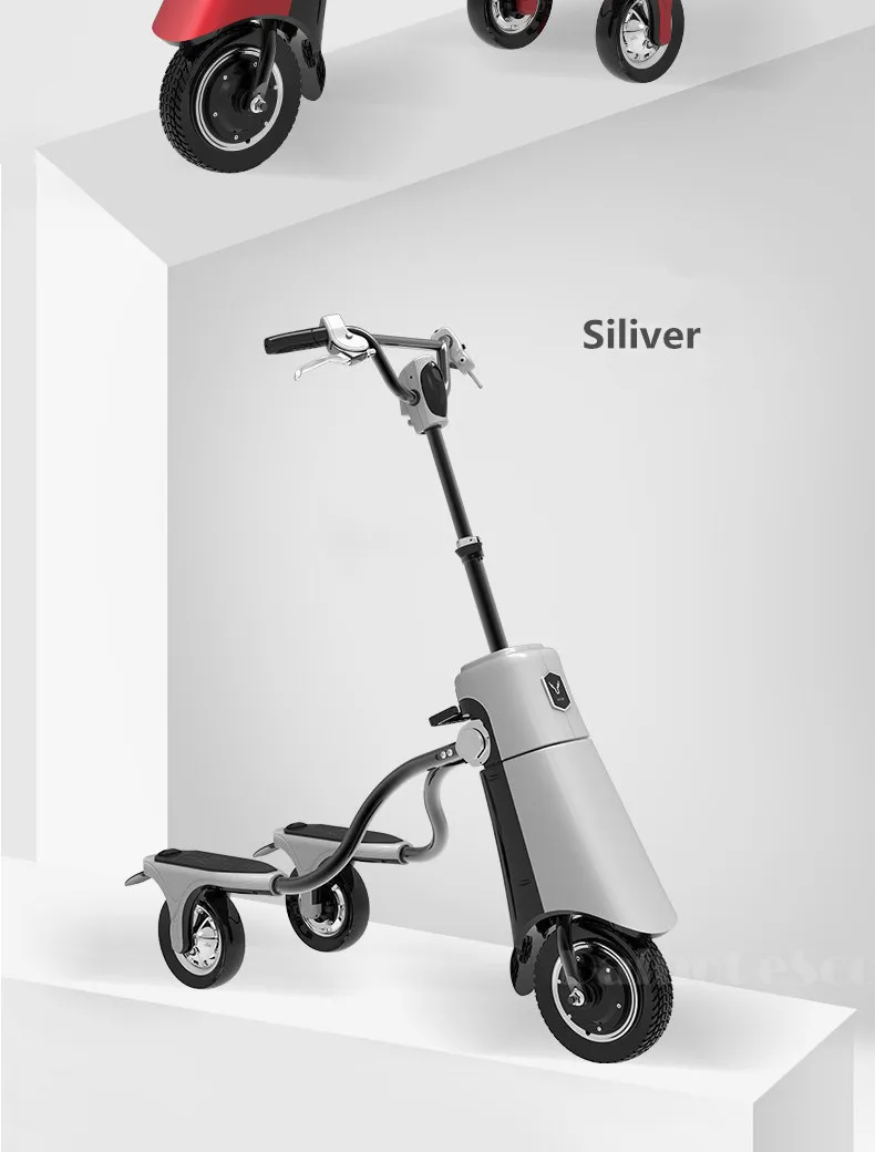 Daibot Electric Scooter Adults Three Wheel Electric Scooters Quick Charge 10 inch 36V 600W Electric Skateboard Scooter With APP  (42)_