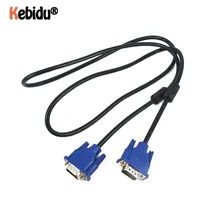 1.5M VGA to VGA male-to-male extension converter connector cable extension cable for computer monitor projector PC TV adapter