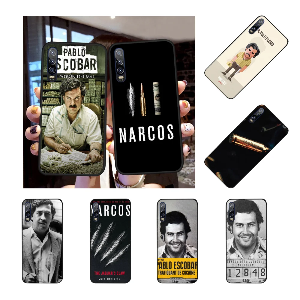 

Big shot Pablo Escobar Printing Phone Case cover Shell for Huawei P9 10 lite P20 pro lite P30 pro lite Psmart mate 20 pro lite