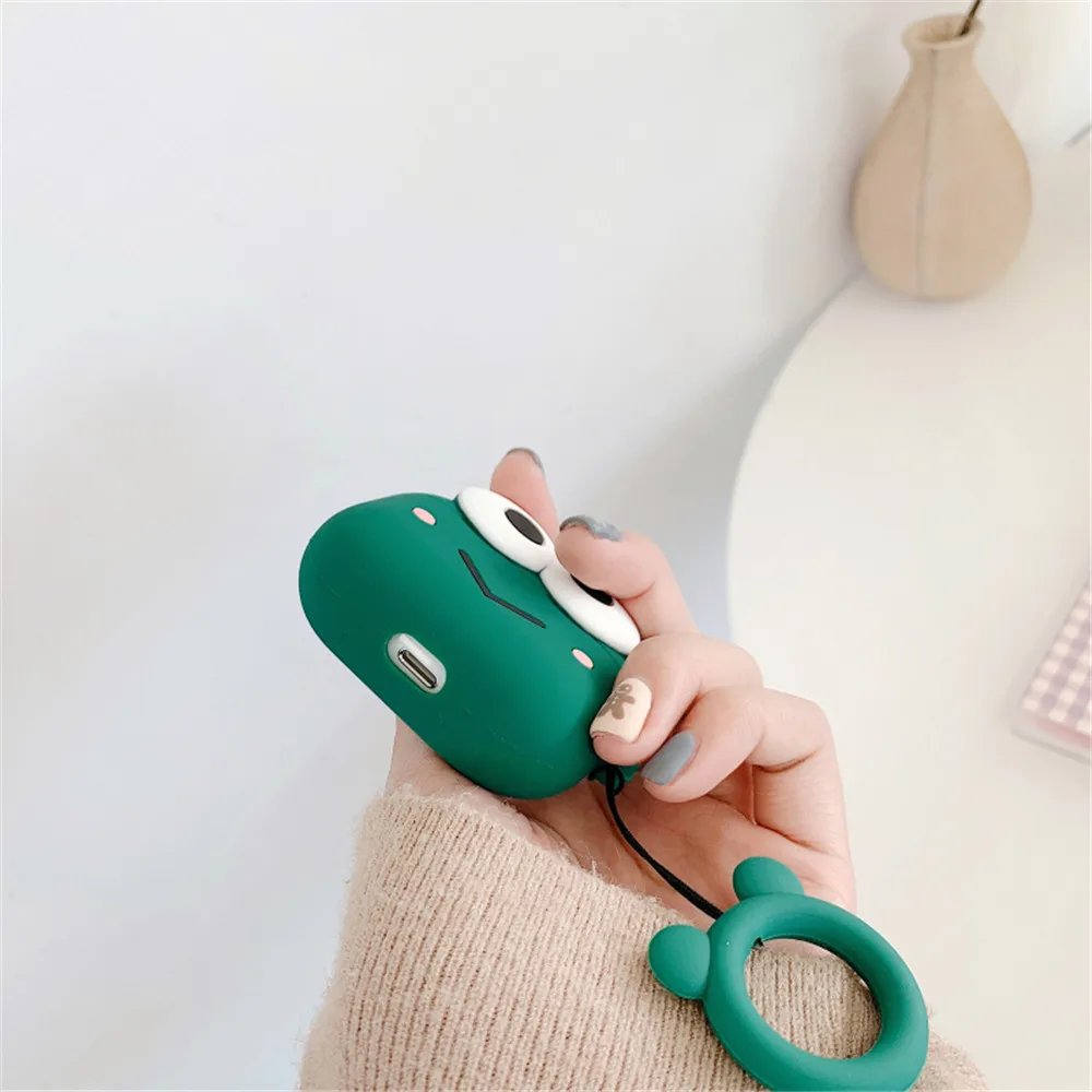 Защитный чехол для AirPods Pro, милый ТПУ чехол, наушники для Apple Airpods 3, Bluetooth, чехол для наушников s Toys, полное покрытие с кольцом