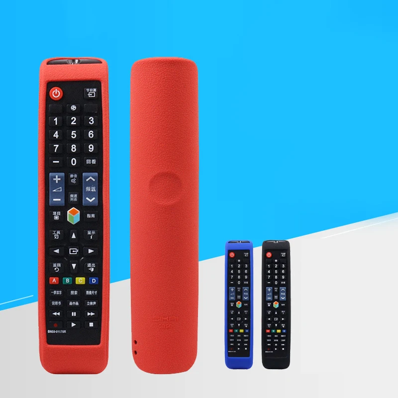 Полностью силиконовый чехол с пультом дистанционного управления для samsung Smart Tv пульт дистанционного управления Bn59-01178R/L чехол с пультом дистанционного управления
