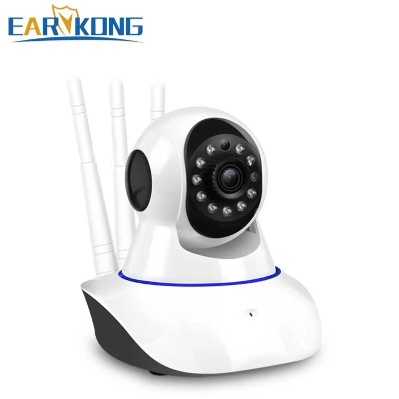 1080P HD IP камера Wifi Беспроводная охранная сигнализация с качающейся головкой