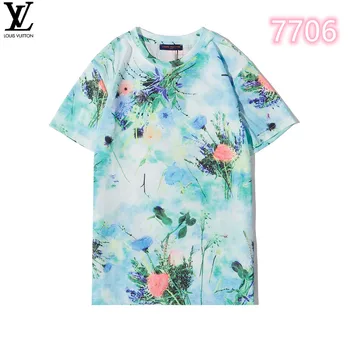 

ZO86 LOUIS VUITTON- LV- Fashion Luxury Brand Short Sleeve T-shirt Tops Men's Clothes Women's Clothes Various Color Options
