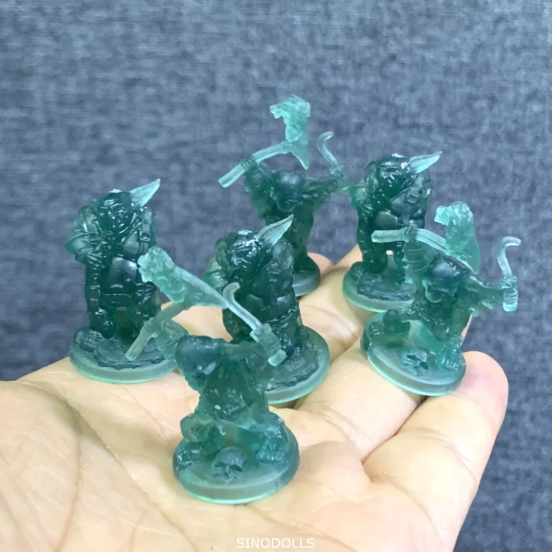 5 шт./лот фигурка для подземелья и дракона миниатюры D& D настольная игра ролевые игрушки подарок