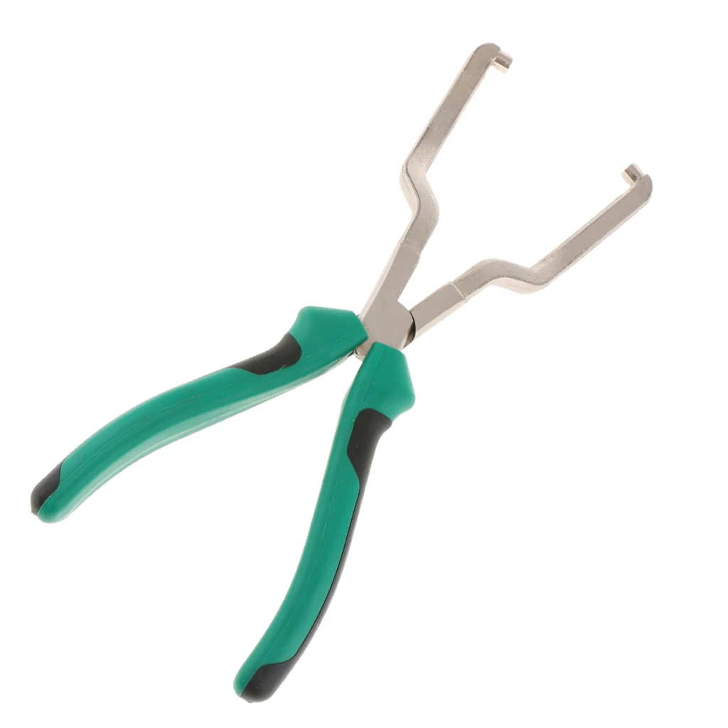 Stainless Steel Rubber Grip Fuel Line Removal Hose Plier for Tanks, Radiators, Pumps, Air Cleaners