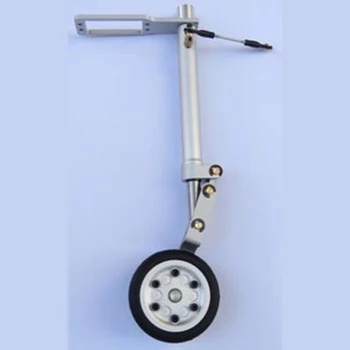 

For Fixed-Wing Aircraft Models Metal Landing Gear Scale Landing Gear Set Traction Wheel Brake Retracting Landing Gear 12mm