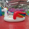 450cm Inflatable Unicorn Pool Float Island Blow Up Summer Beach Swimming Party Lounge Raft Ride On Toys Kids Adults 4