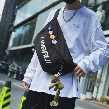 

NEW Crossbody Men Shoulder Bag Male Sling Chest Cross Body Messenger Handbag Matching Waterproof