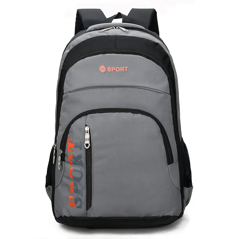 LITTHING мужской женский рюкзак школьный рюкзак дорожная сумка через плечо для мальчиков и девочек большие школьные сумки Mochila подростковый рюкзак для ноутбука - Цвет: gray