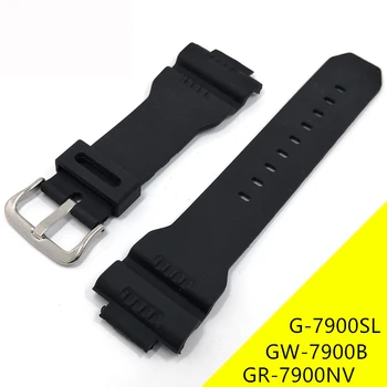

Soft Strap For Casio G SHOCK G-7900SL GW-7900B GR-7900NV Band Sport Watch Accessories Replacement Watchband Bracelet Belt