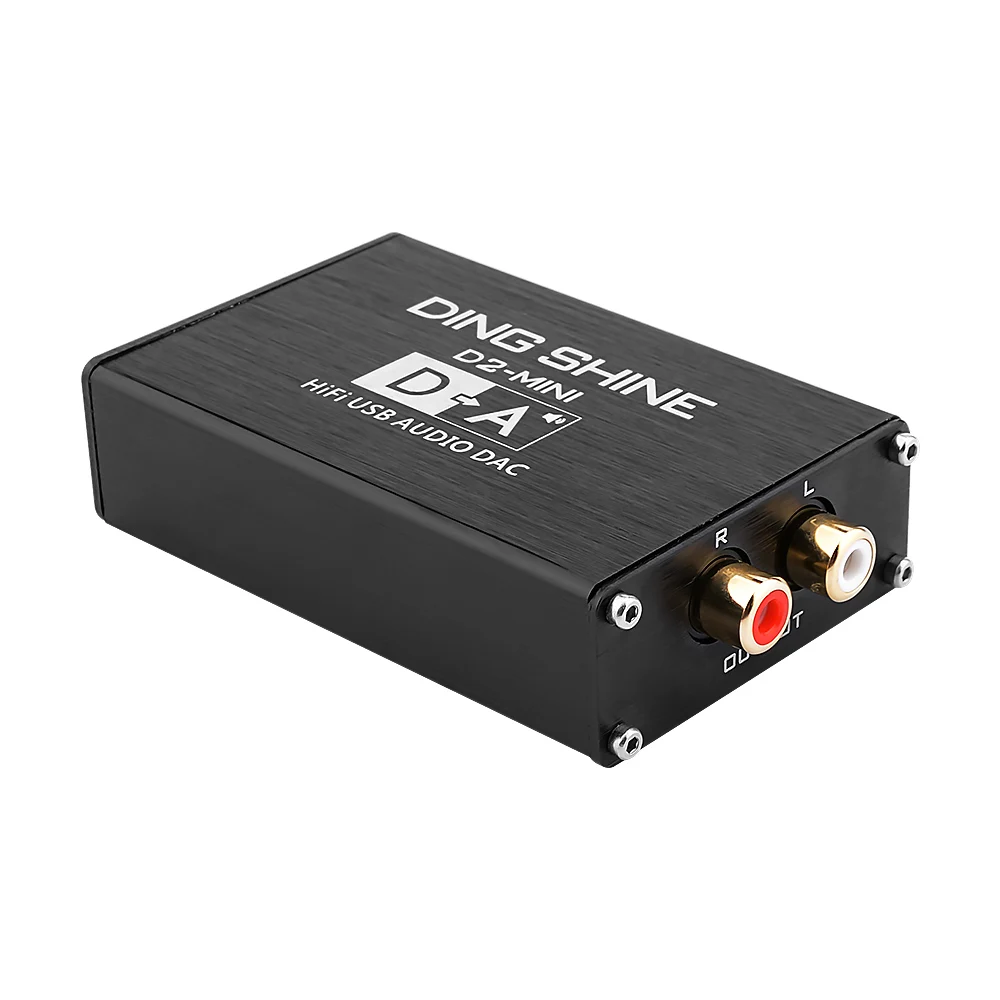 

AIYIMA HIFI USB Sound Card ES9018K2M DAC Decoder Music Audio Decoding 32Bit 384kHz RCA Output DIY Sound Amplifier Home Theater
