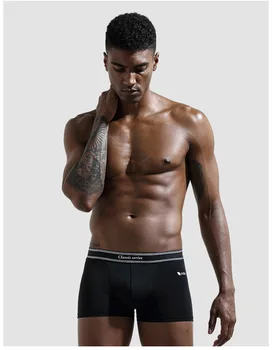 

Top Brand Men Underwear Modal Nano Copper Antibacterial 3D Space Capsule Breathable Boxer Shorts Men Panties Sexy Man Underwears