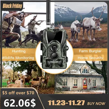 

HC801M Hunting Trail Camera 1080P 16MP Wildlife Infrared Night Vision Cameras Wildlife Scouting Infrared Cameras 2G MMS Photo