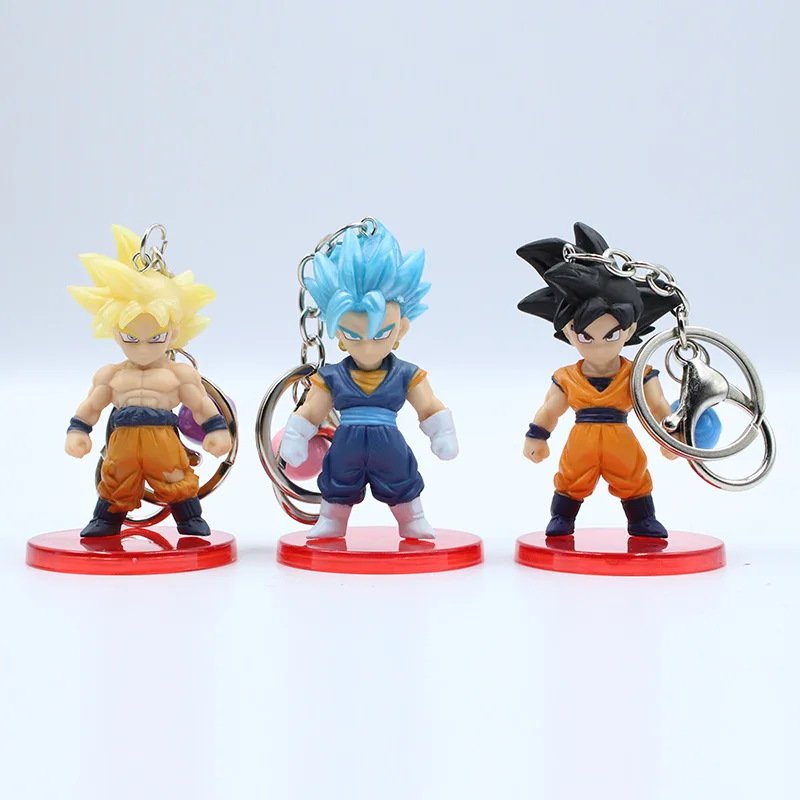 21 Dragon Ball Garage Kit подвеска брелок Сунь Укун Вегета фриша кукла игрушка автомобиль кулон брелок