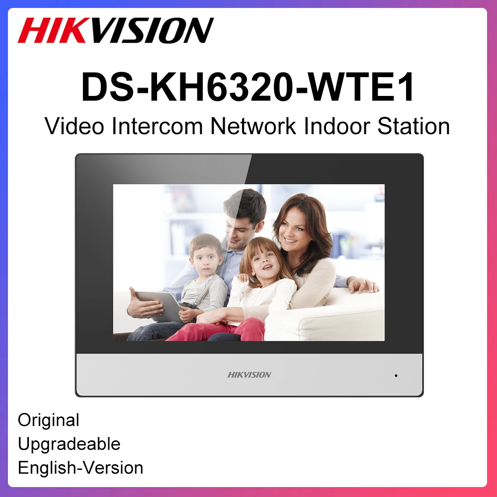 Оригинальная IP-станция Hikvision DS-KH6320-WTE1 KH6 Series | Безопасность и защита