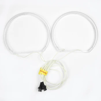 

4PCS 131mm COB CCFL Angel Eyes Halo Rings Light Kit For BMW E36 E46 E39 Angel Eye Ring