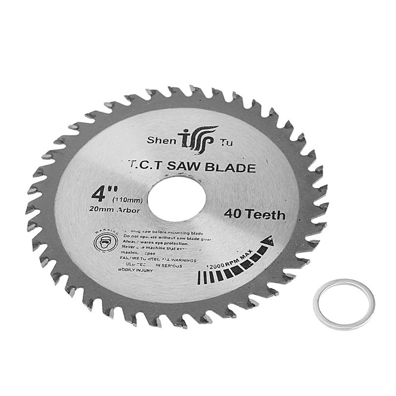 

4 inch 40T Circular Sawing Blade Wood Cutting Round Discs Sawing Cutter Tools
